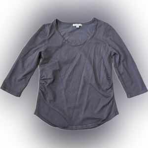 Studio Works Charcoal Long Sleeve Top